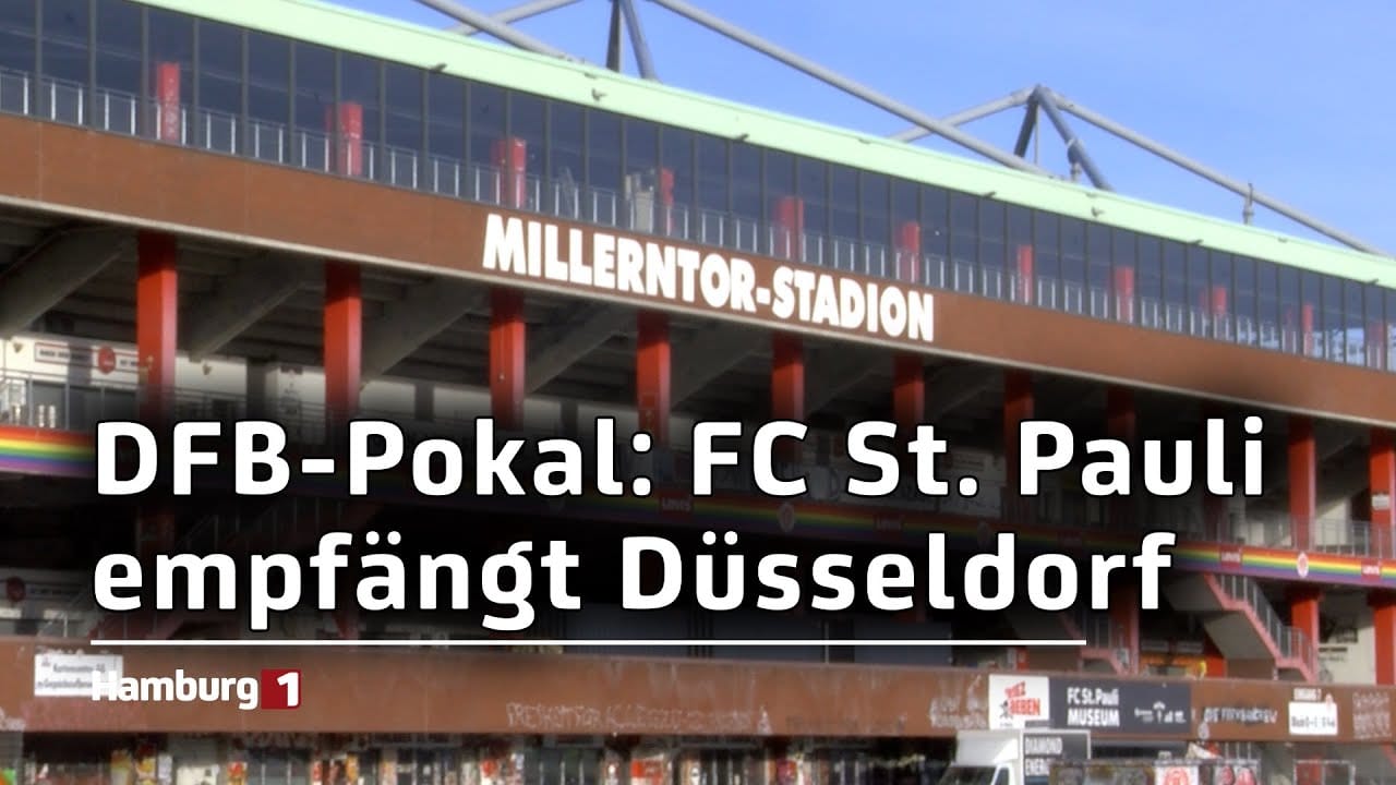 DFB Pokal FC St Pauli empfängt Fortuna Düsseldorf