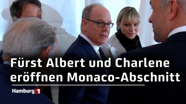 Hoher Besuch im Miniatur Wunderland: Fürst Albert und Charlene eröffnen neuen Monaco-Abschnitt