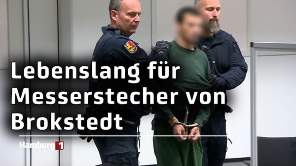 Messerstecher von Brokstedt zu lebenslänglicher Haft verurteilt