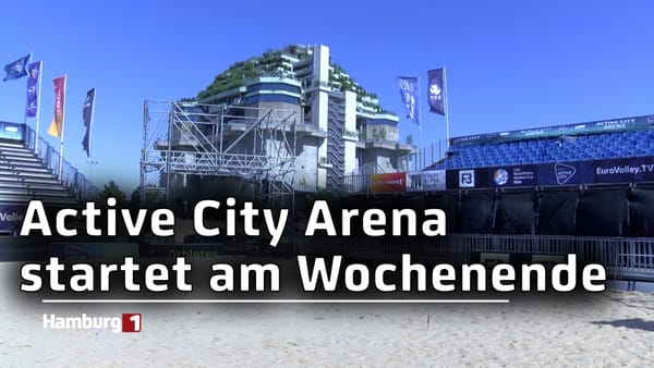 Active City Arena mit Beachvolleyball, Padel und Breaking