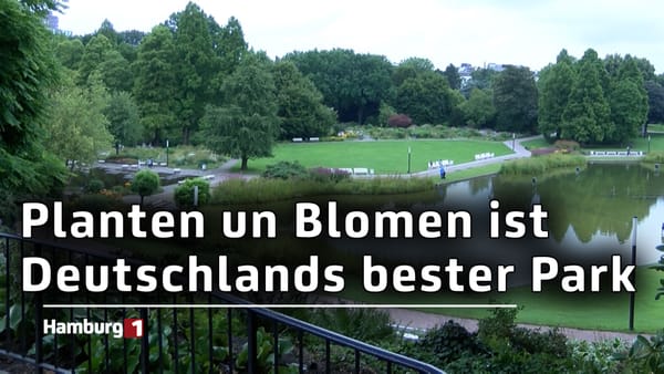 Planten un Blomen zu Deutschlands bestem Park gewählt