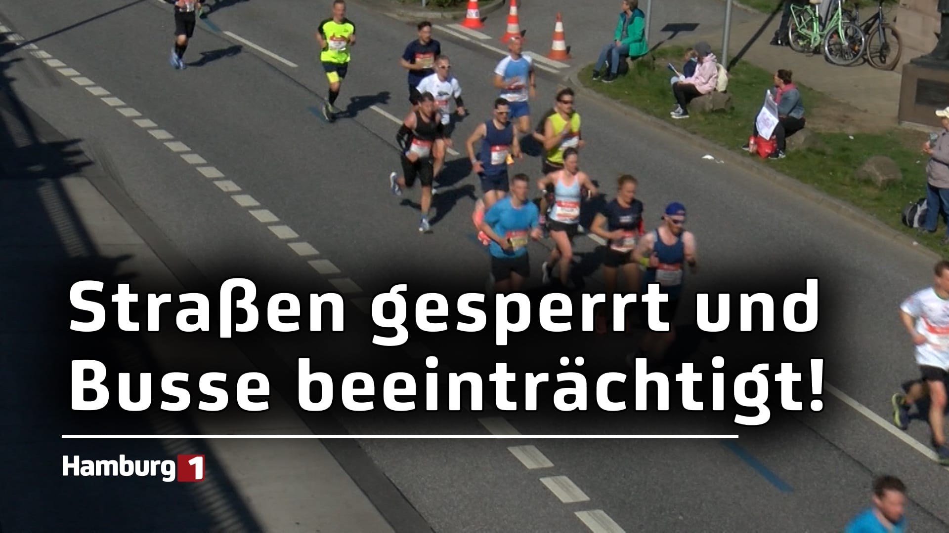 Wegen Haspa Marathon Hamburg Straßen gesperrt und ÖPNV beeinträchtigt