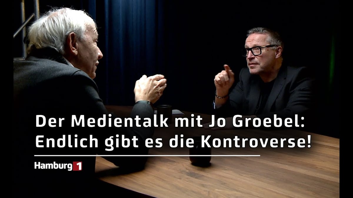 Der Medientalk mit Jo Groebel: Endlich gibt es die Kontroverse!