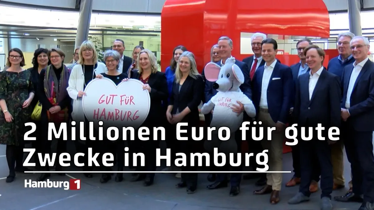Sonderspende: Haspa spendet 2 Millionen Euro für gemeinnützige Institutionen in Hamburg