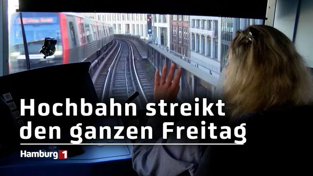 Mehr Streik im ÖPNV: Hochbahn streikt am Freitag für 24 Stunden
