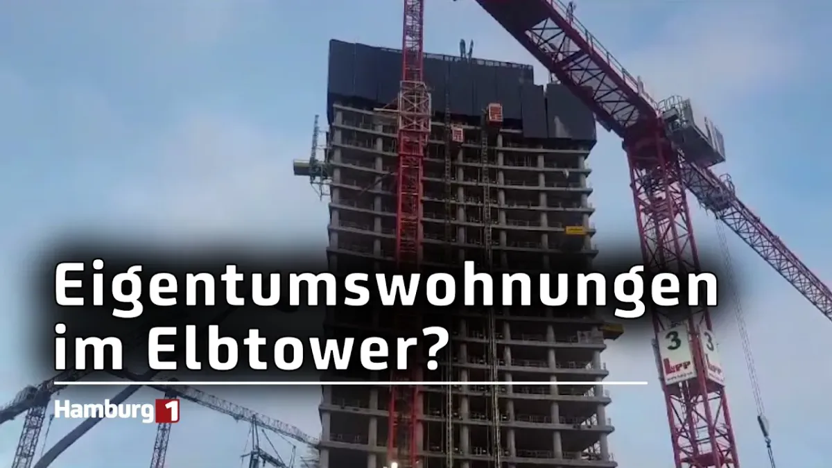 Eigentumswohnungen geplant: Rettet ein Berliner den Elbtower?