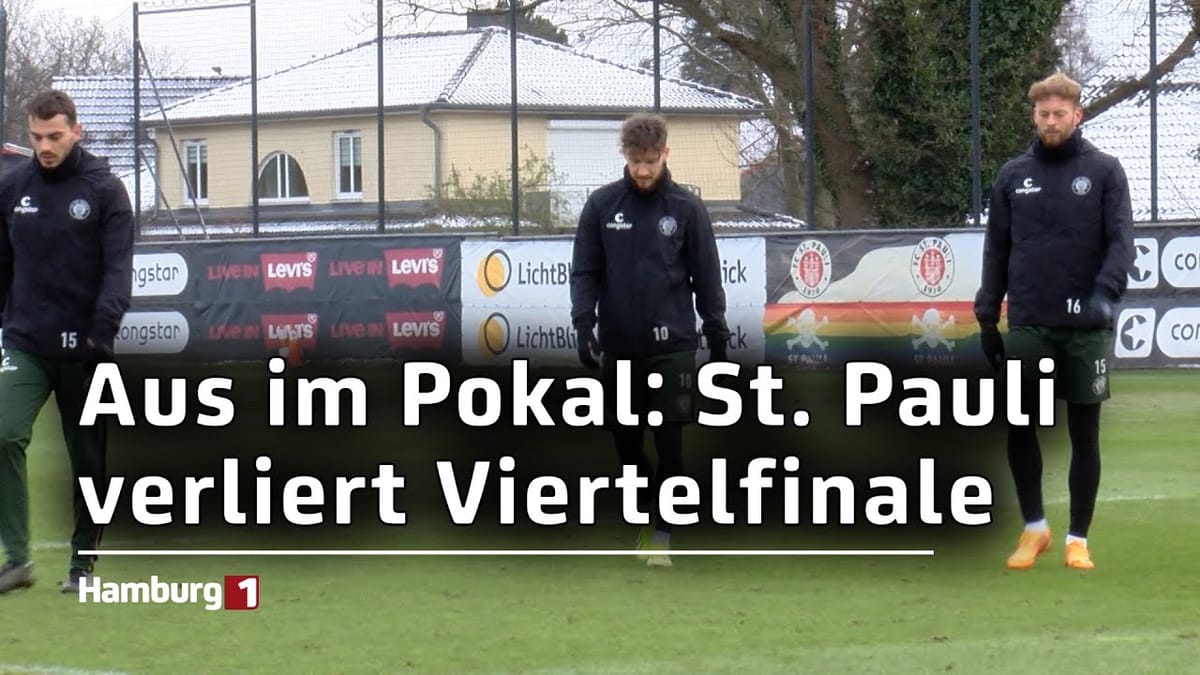 Aus im Pokal: FC St. Pauli verliert Viertelfinale