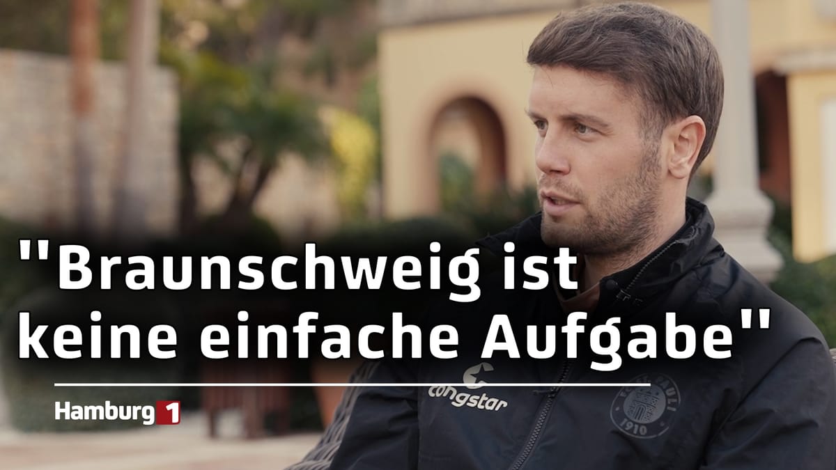 FC St. Pauli Trainer Hürzeler vor Spiel gegen Braunschweig