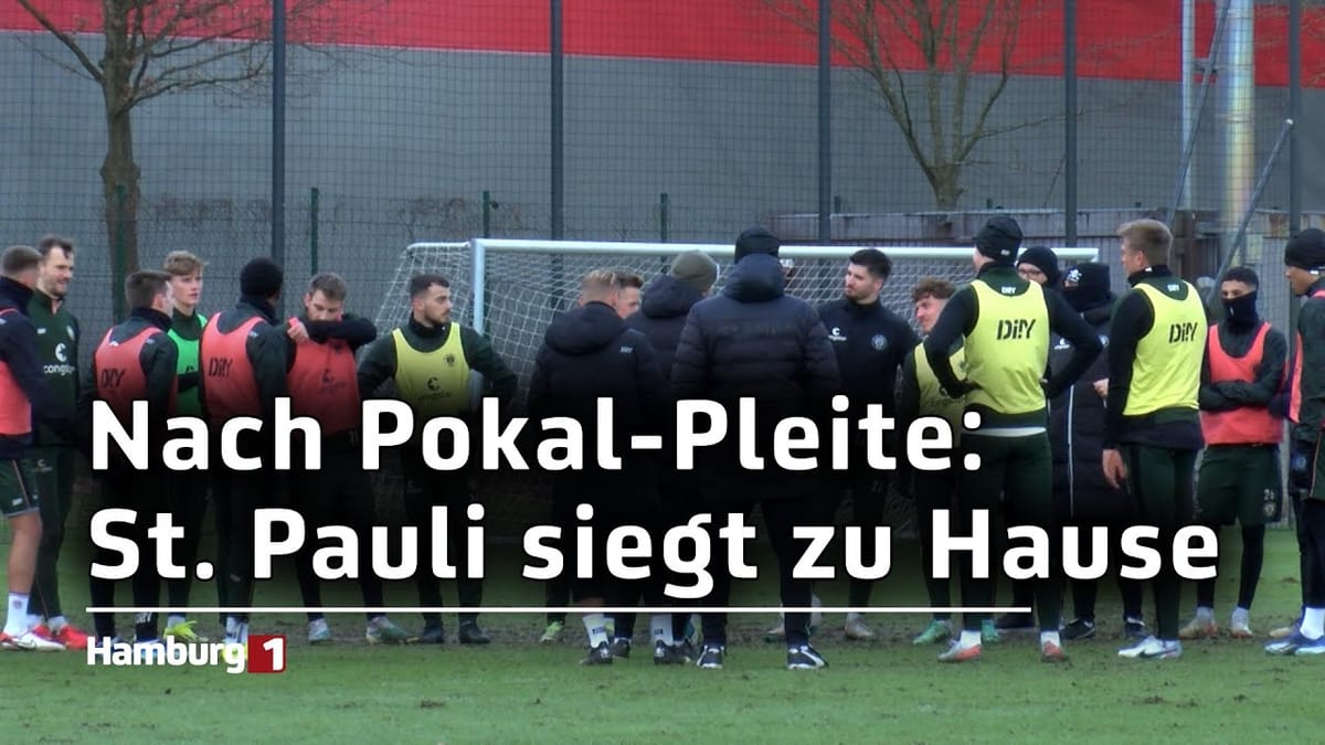 Nach Pokal-Pleite: FC St. Pauli siegt zu Hause