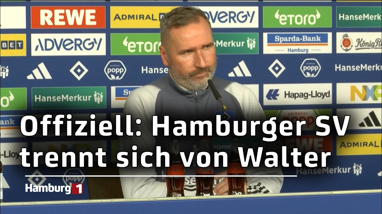 Offiziell: HSV trennt sich von Cheftrainer Tim Walter