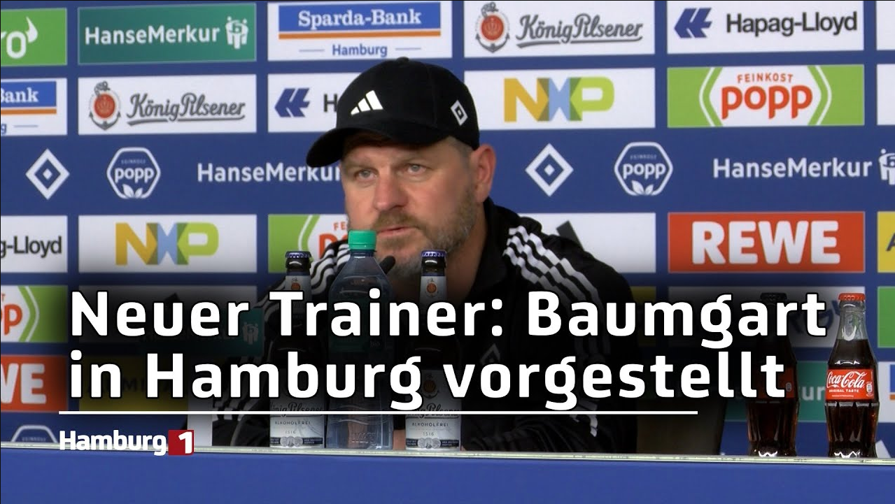 Neuer Trainer: Baumgart in Hamburg vorgestellt