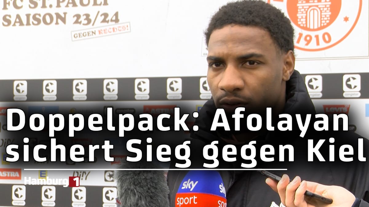 Doppelpack: Afolayan sichert Sieg gegen Kiel