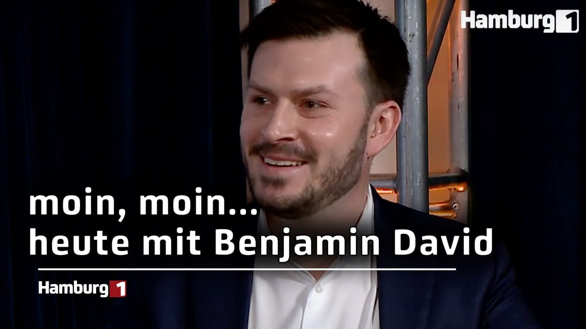 Benjamin David zu Gast bei "moin, moin..."