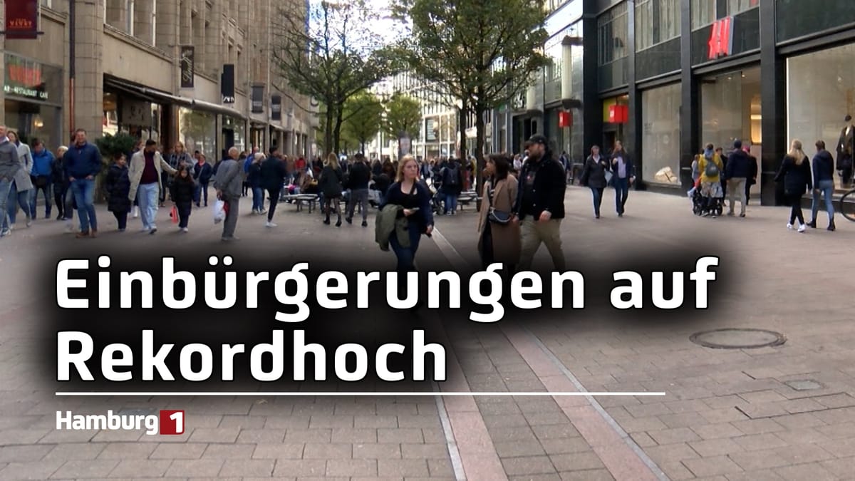 So viele Einbürgerungen in Hamburg wie noch nie