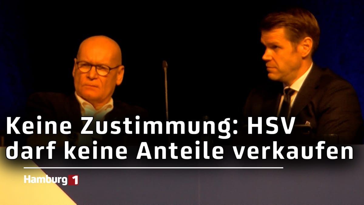 Keine Zustimmung: HSV darf keine Anteile verkaufen