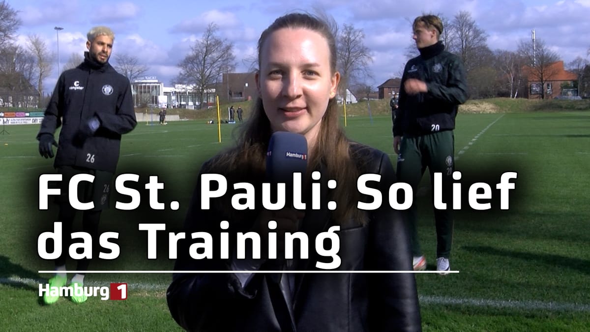 FC St. Pauli: So lief das Training