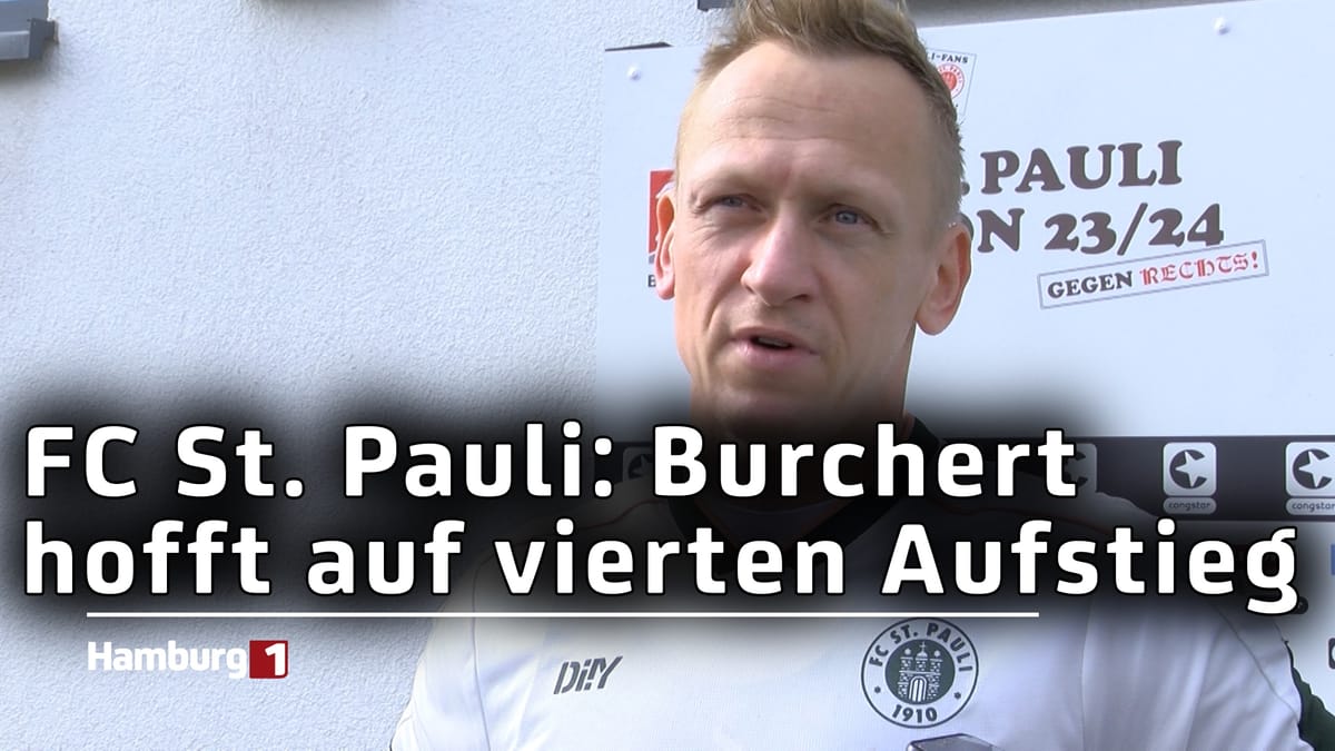 FC St. Pauli: Burchert hofft auf vierten Aufstieg