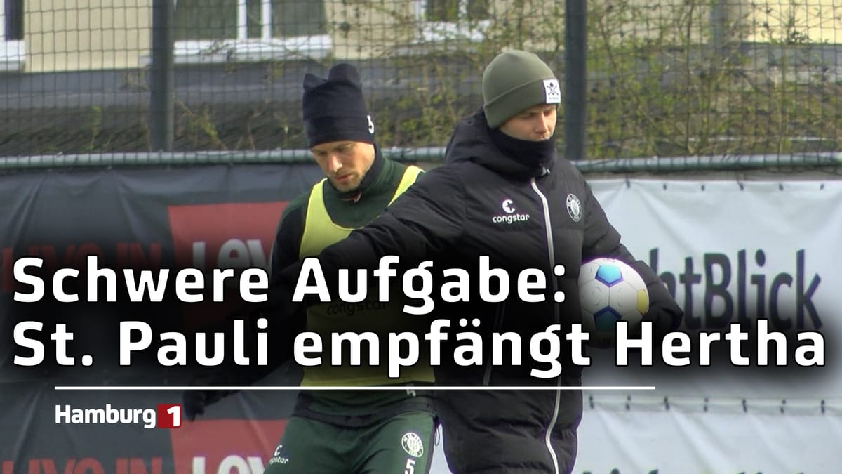 Schwere Aufgabe: FC St. Pauli empfängt Hertha