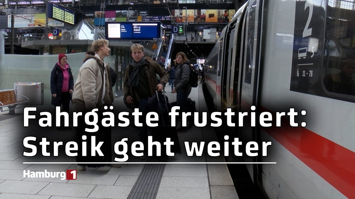 Bahnstreik: "Armutszeugnis für die deutsche Politik!"