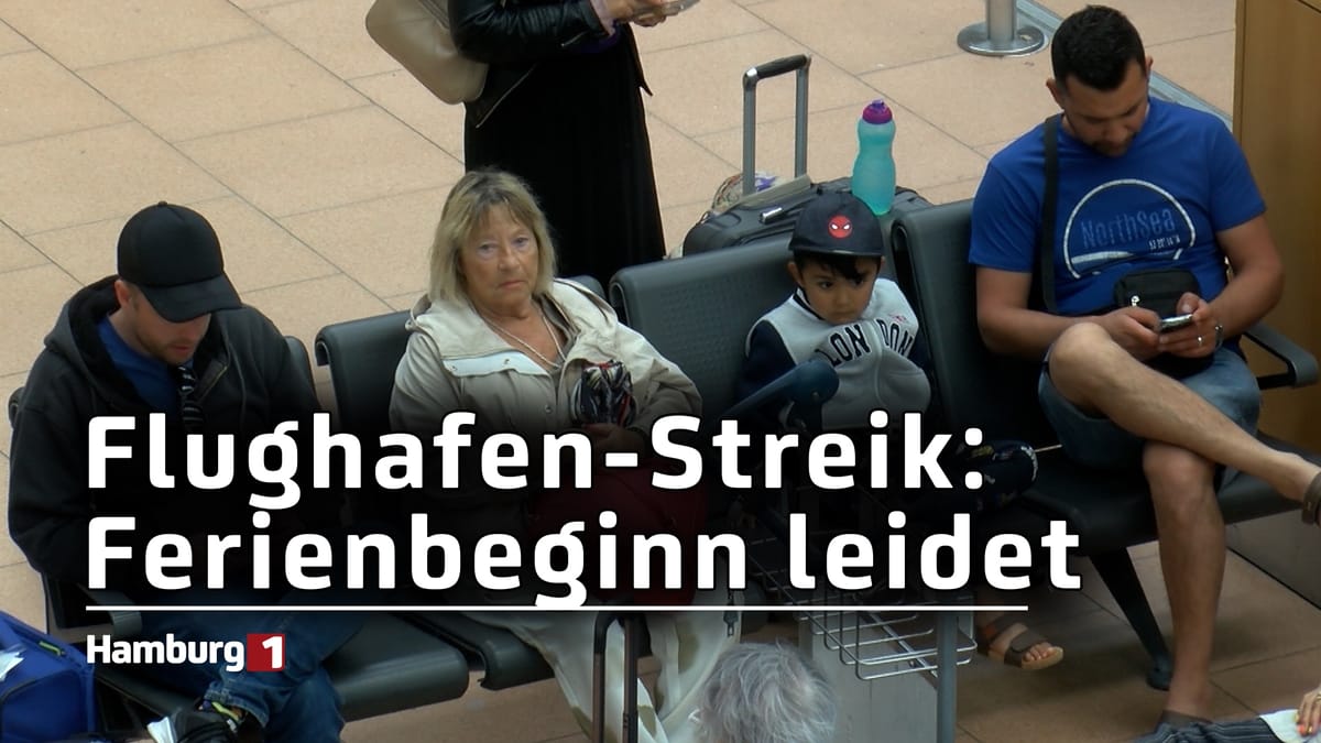 Erneuter Streik am Flughafen: Ferienbeginn auch betroffen