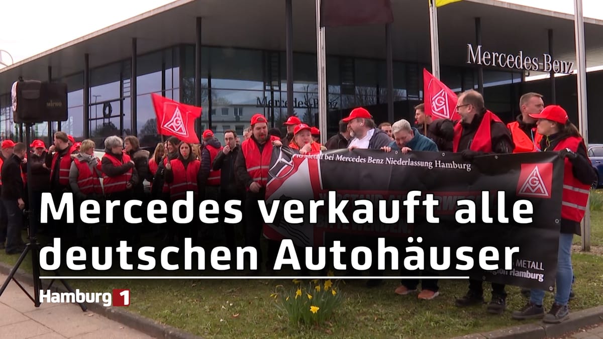 8.000 Mitarbeiter betroffen: Mercedes verkauft alle Autohäuser in Deutschland