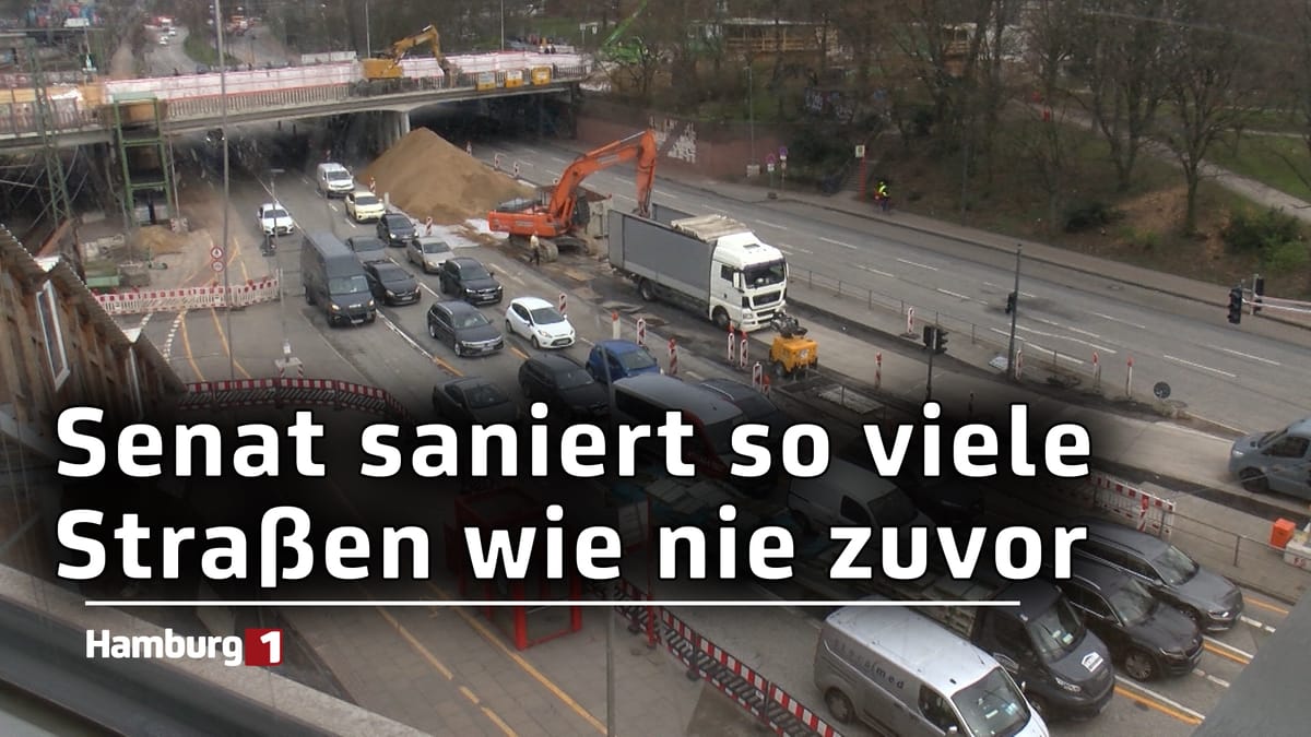 Sanierungsziel übertroffen - 744 Kilometer Straßen erneuert