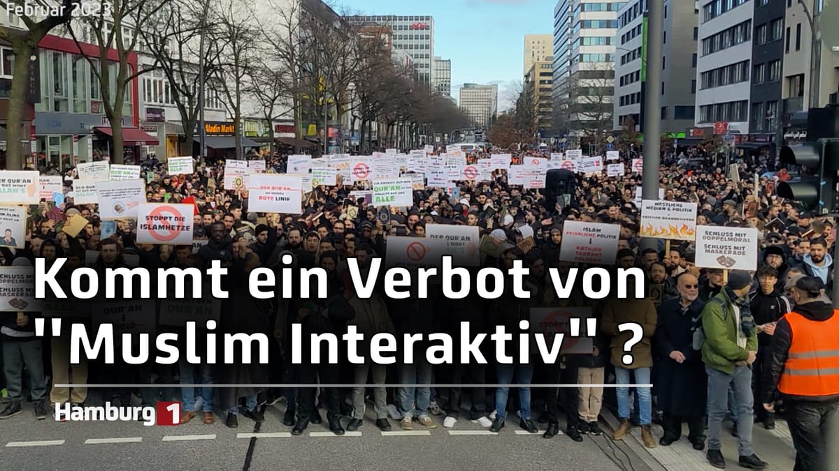 Islamisten-Demo in Hamburg: Darum ist ein Verbot von ''Muslim Interaktiv" und den Demos schwierig