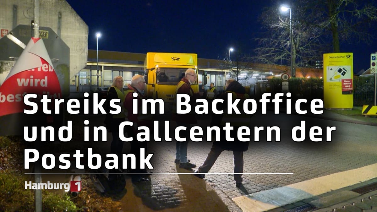 Postbank-Tarifrunde: Ver.di ruft zu bundesweiten Streiks im Backoffice und in Callcentern