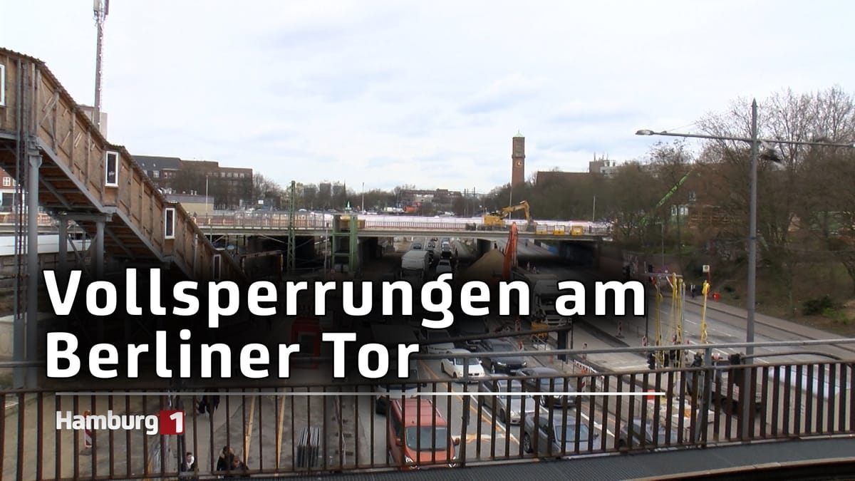 Vollsperrungen am Berliner Tor