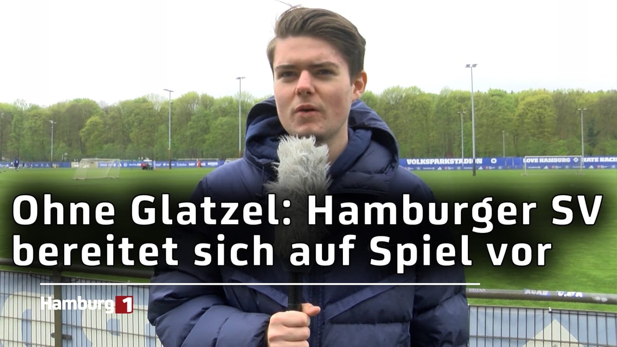 Ohne Glatzel: Hamburger SV bereitet sich auf Spiel vor