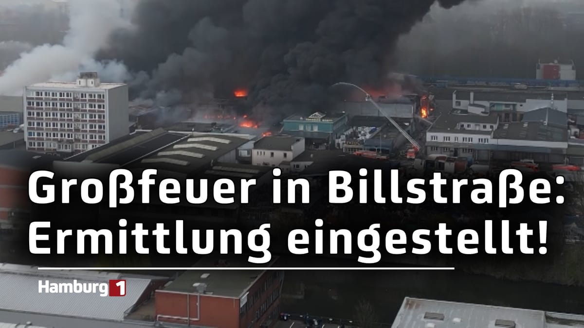 Bereits im letzten Jahr: Ermittlungen nach Großfeuer in Billstraße eingestellt