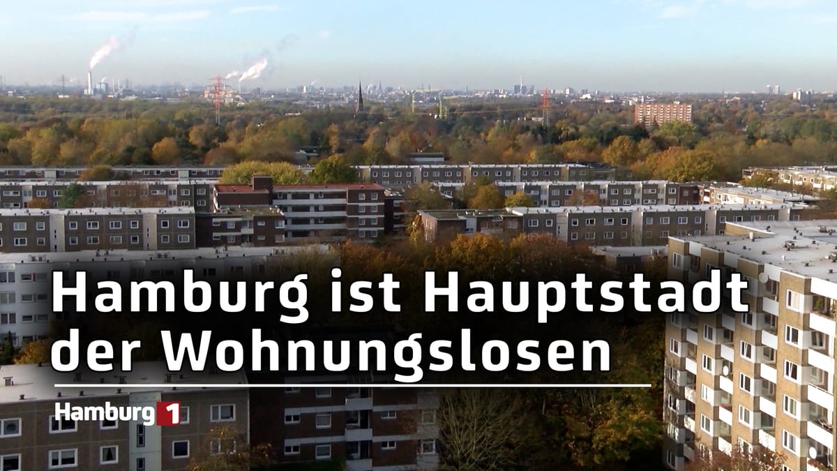 Trauriger Rekord: Hamburg ist die Hauptstadt der Wohnungslosen