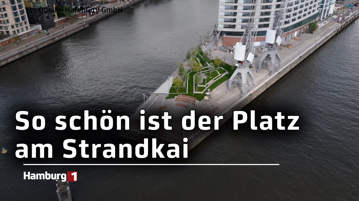 Strandkaiplatz: Kulturbühne & Premiere beim HafenCity Run