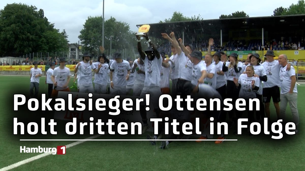 Lotto-Pokal-Finale: Teutonia Ottensen schafft den Hattrick