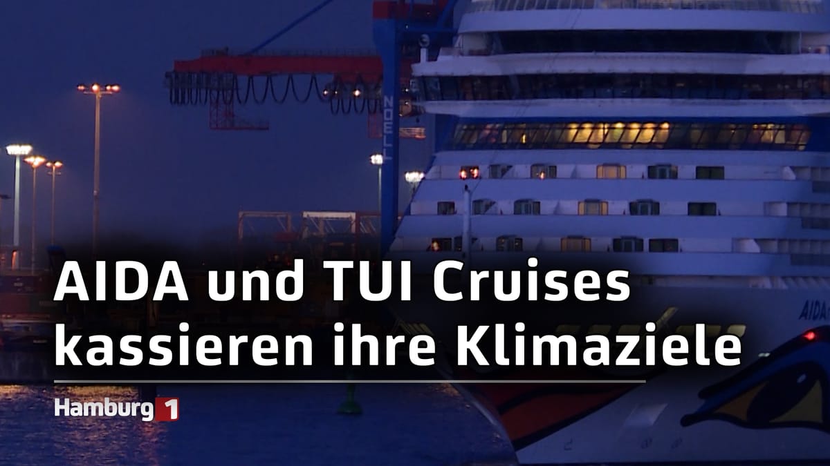 AIDA und TUI Cruises: Kreuzfahrtreedereien kassieren ihre Klimaziele für 2040