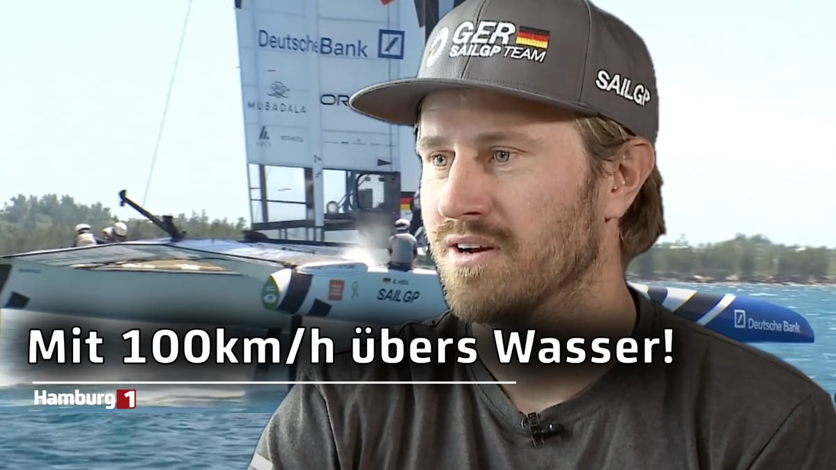 Erik Heil ist Sail GP Segler