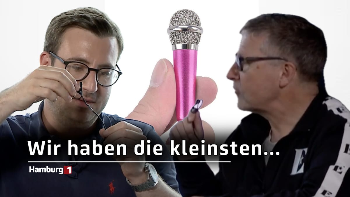 Mikrofone. Eine Sendung voller technischer Probleme!