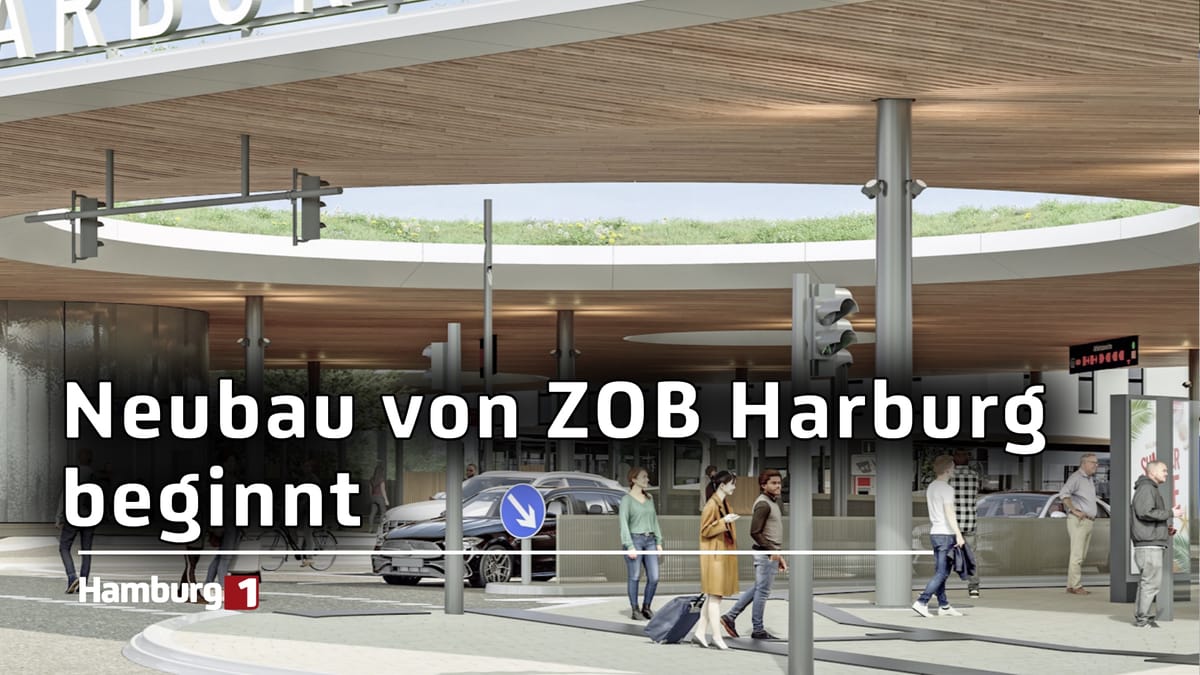 ZOB Harburg: Neubau startet am 3. Juni