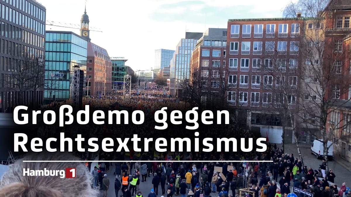 Promis sagen Teilnahme zu: Erneute Demo gegen Rechtsextremismus in Hamburg