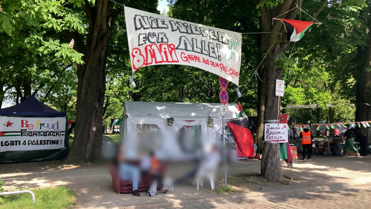 Pro-Palästina-Protestcamp: Mahnwache darf bis zum 30. Juni bleiben