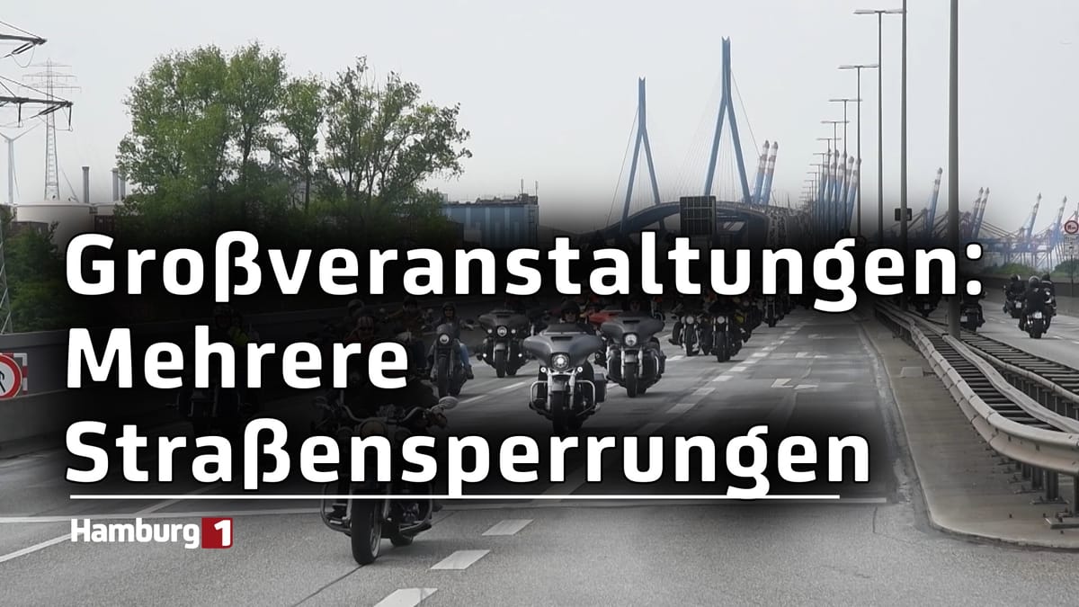 Mehrere Großveranstaltungen: Verkehrsbeeinträchtigungen am Wochenende