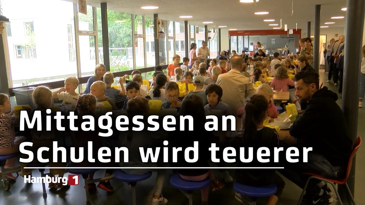 Mittagessen an Hamburgs Schulen wird teuerer