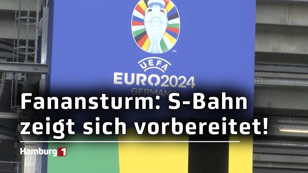 S-Bahn bereitet sich vor: Der große Fanansturm zur Europameisterschaft