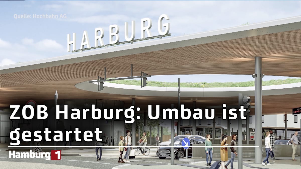 ZOB Harburg: Abriss gestartet