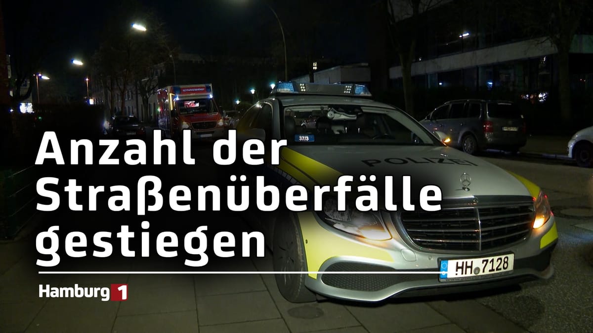 Mehr Überfälle auf Hamburgs Straßen - Das fordert die CDU