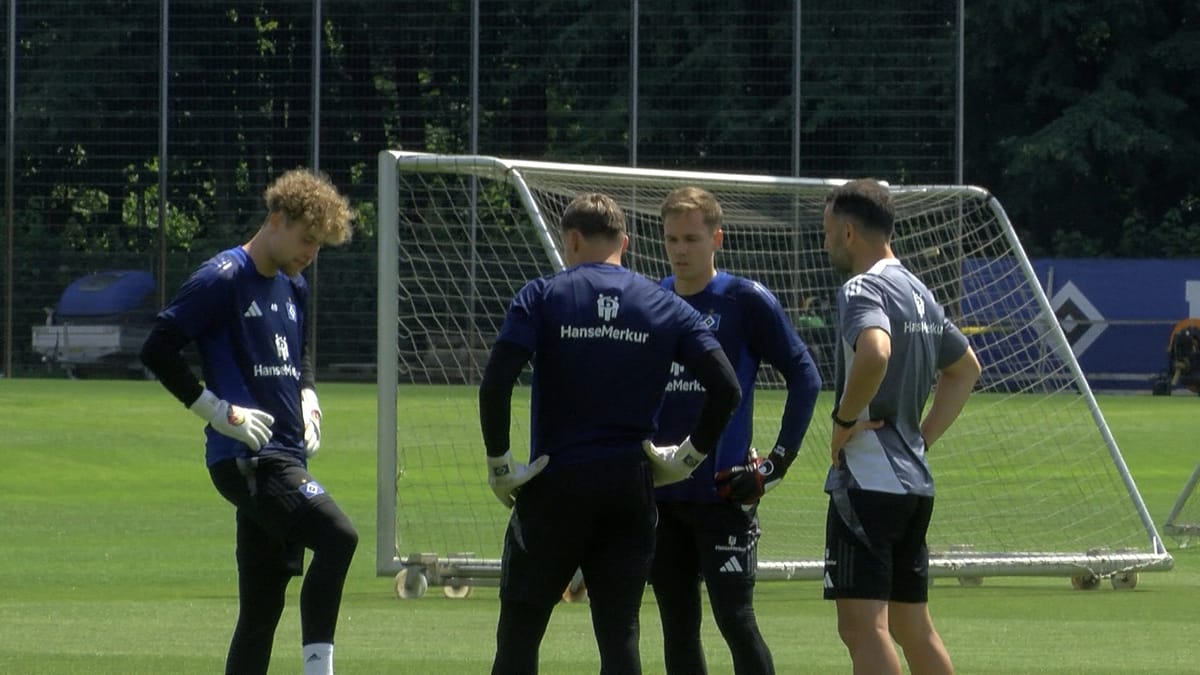 Heiße Phase: HSV fliegt ins zweite Trainingslager