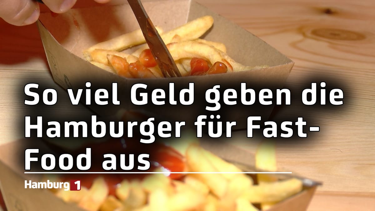 So viel Geld geben die Hamburger für Fast-Food aus