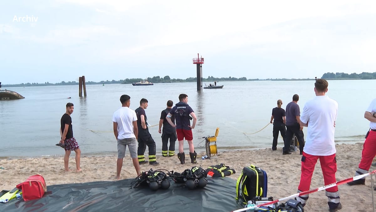 Nach Badeunfall eines zehnjährigen Mädchens: DLRG warnt vor den Gefahren beim Baden in der Elbe