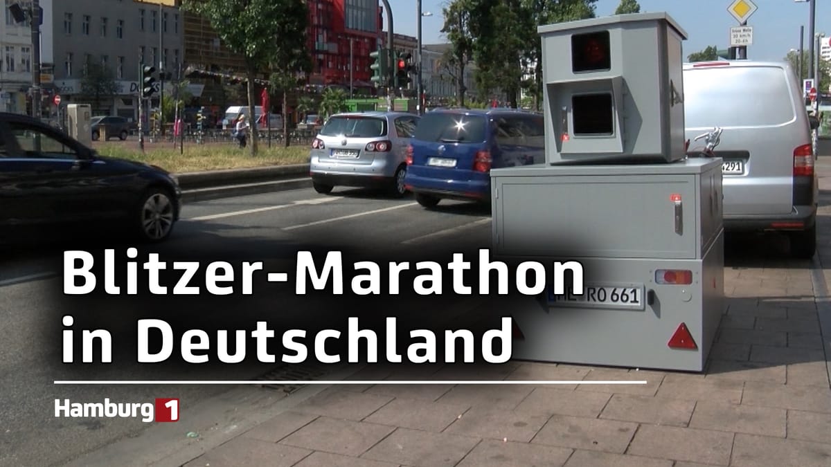 Blitzer-Marathon in Deutschland: In dieser Woche wird auch in Hamburg viel geblitzt!