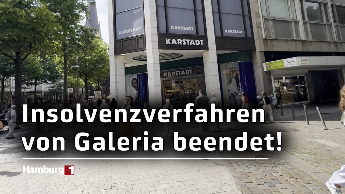 Insolvenz bei Galeria: Unternehmen seit heute wieder alleinverantwortlich geführt